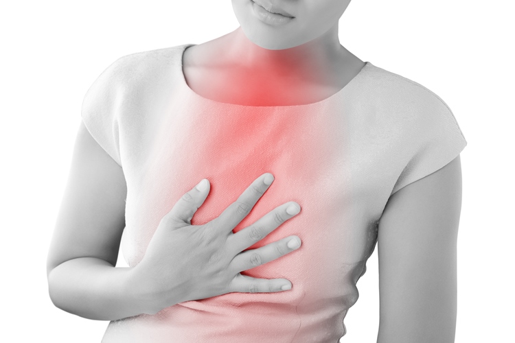 Does indigestion lead to chest pain?